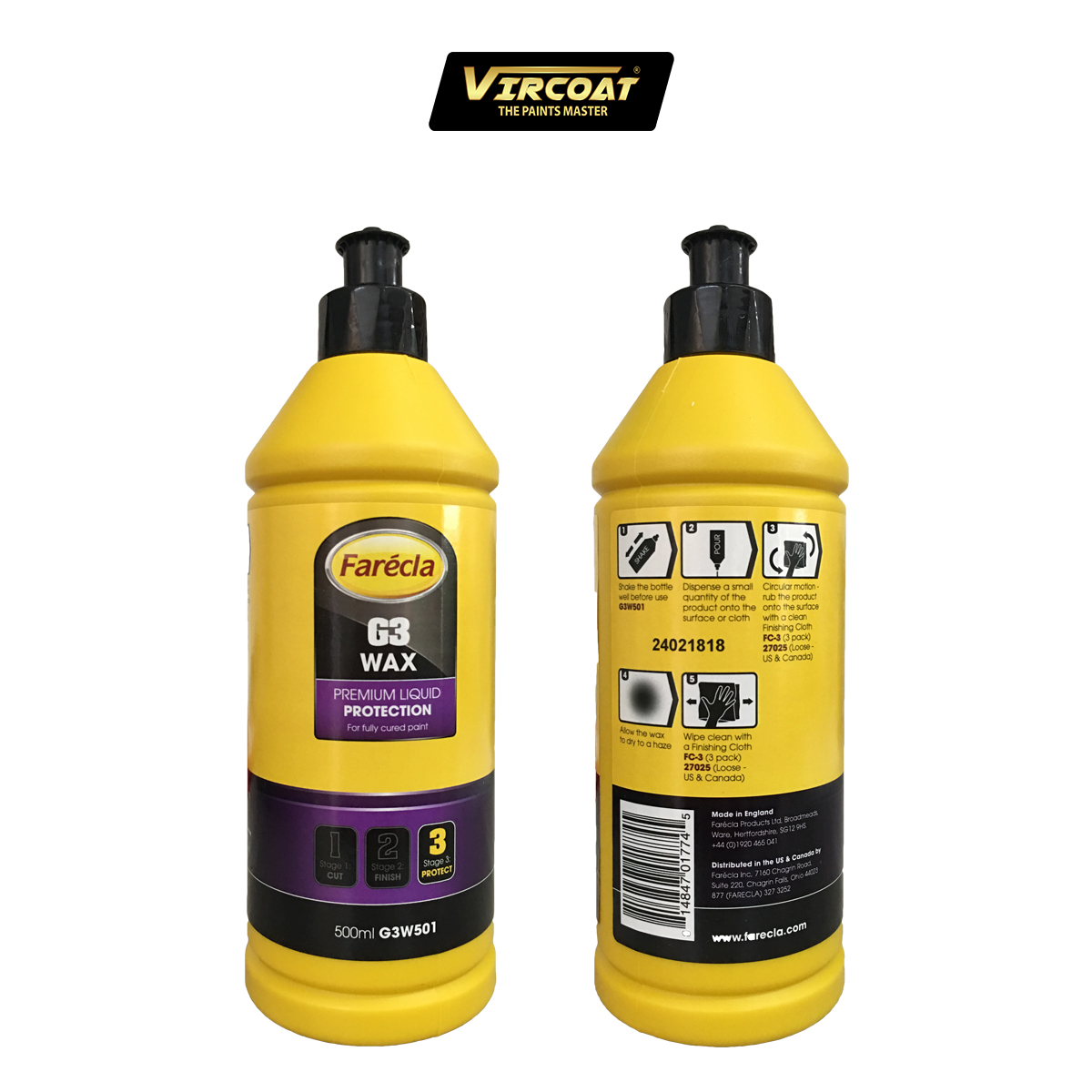 G3, WAX, FARECLA, POLISHING